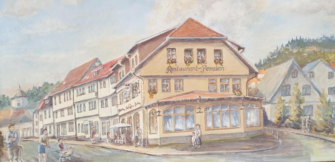 Pension Jung, Baeckerei-Konditorei & Cafe Ruhla Exterior foto